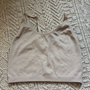 Colsie Tan Crop Top